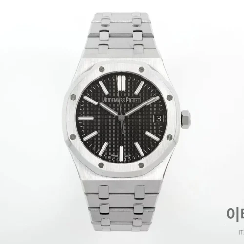 오데마피게 로열오크 50주년 실버베젤 블랙다이얼 오토매틱 41mm 오데마피게 로열오크 50주년 실버베젤 블랙다이얼 오토매틱 41mm