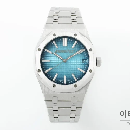오데마피게 로열오크 50주년 실버베젤 코발트다이얼 오토매틱 41mm 15510ST (2) 오데마피게 로열오크 50주년 실버베젤 코발트다이얼 오토매틱 41mm 15510ST (2)