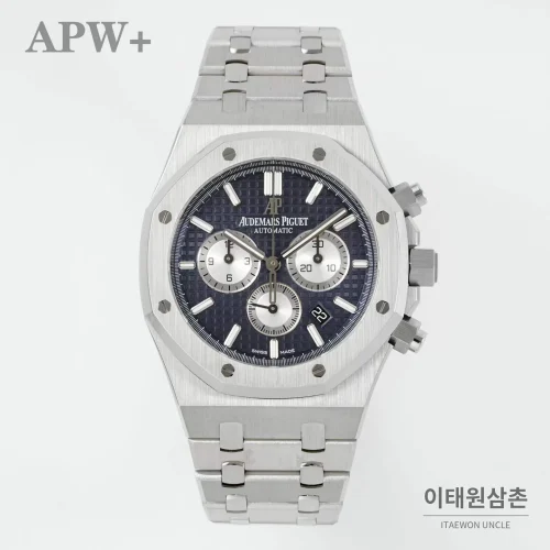 오데마피게 로열오크 크로노그래프 스틸 오토매틱 41mm 26331OR 네이비 다이얼 스틸 브레이슬릿 오데마피게 로열오크 크로노그래프 스틸 오토매틱 41mm 26331OR 네이비 다이얼 스틸 브레이슬릿