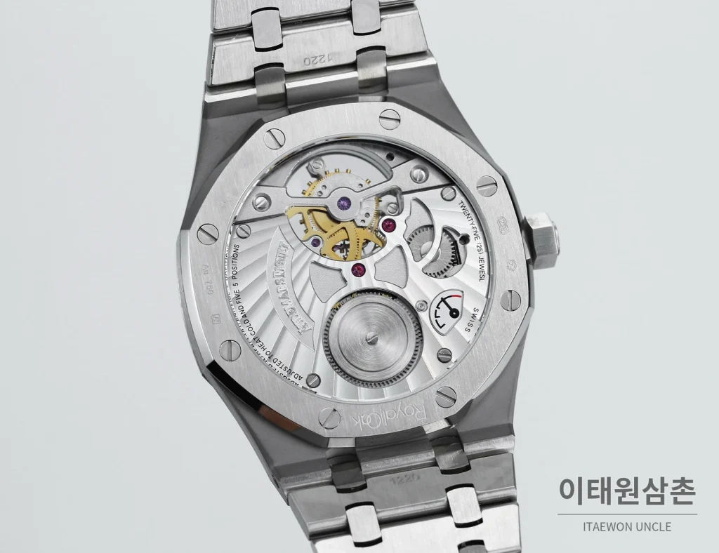 오데마피게 로열오크 에볼루티브 다이얼 투르비용 오토매틱 41mm 스틸 브레이슬릿 (3)
