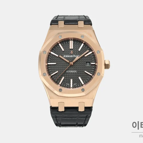 오데마피게 로열오크 골드베젤 그레이다이얼 기계식 37mm 오데마피게 로열오크 골드베젤 그레이다이얼 기계식 37mm