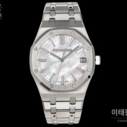오데마피게 로열오크 오프쇼어 오토매틱 41mm 자개 다이얼 스틸 브레이슬릿
