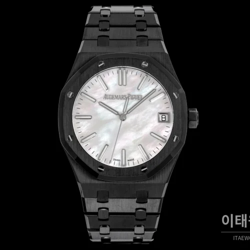 오데마피게 로열오크 오프쇼어 오토매틱 41mm 자개 다이얼 세라믹 브레이슬릿