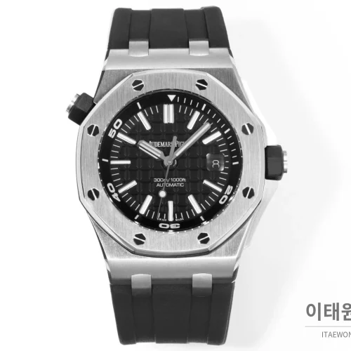 오데마피게 로열오크 오프쇼어 다이버 블랙다이얼 오토매틱 42mm 블랙 러버 스트랩 오데마피게 로열오크 오프쇼어 다이버 블랙다이얼 오토매틱 42mm 블랙 러버 스트랩
