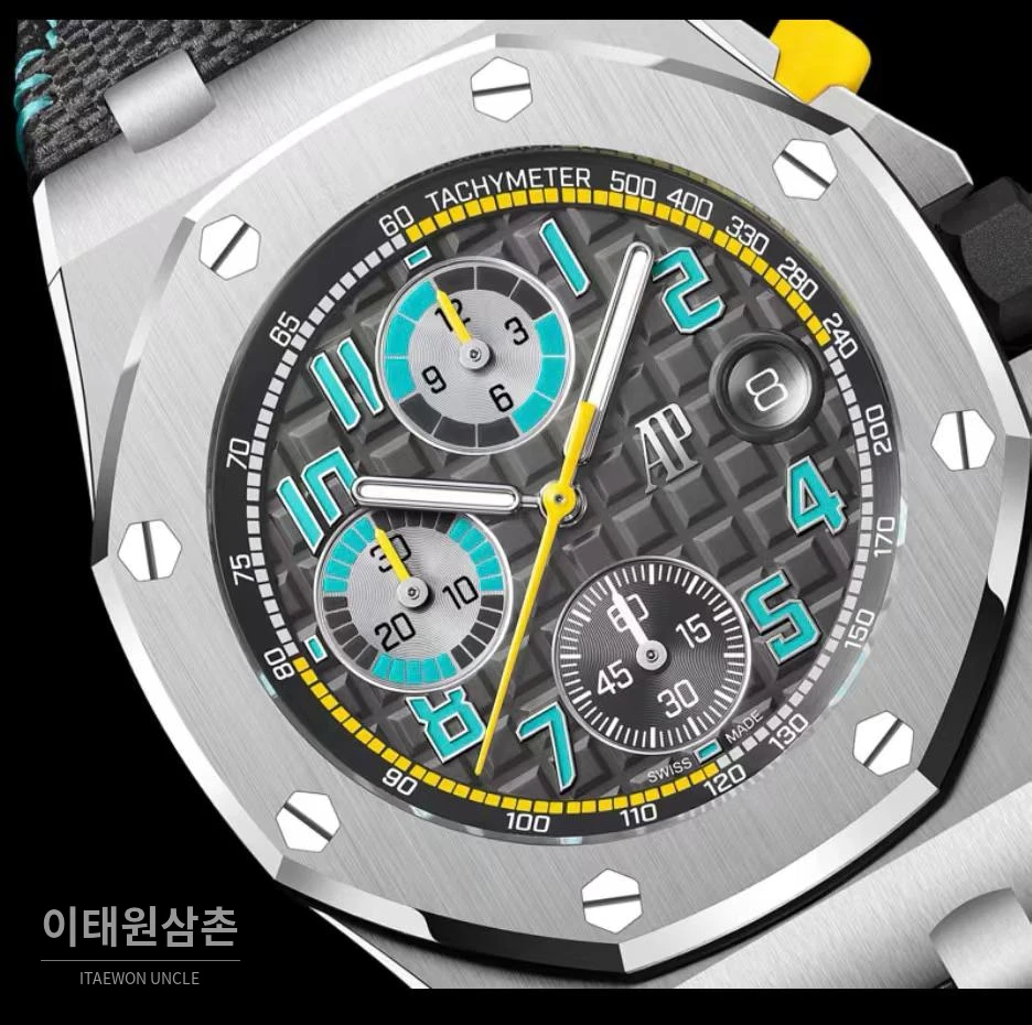 오데마피게 로열오크 오프쇼어 스틸 크로노그래프 42mm