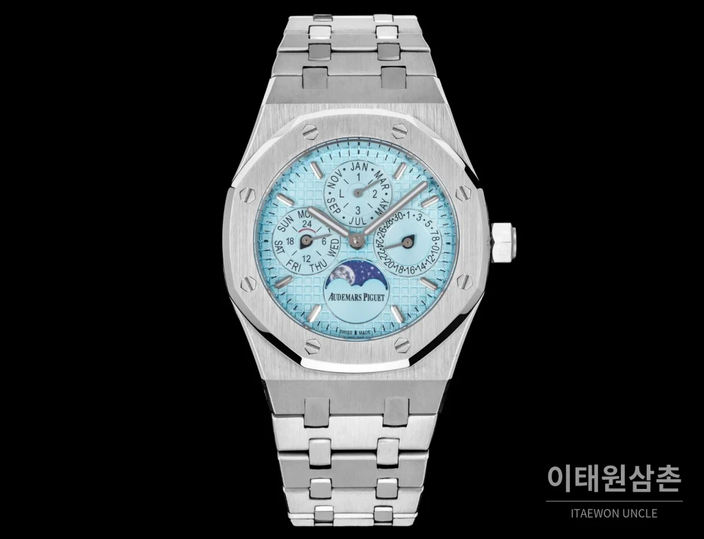오데마피게 로열오크 퍼페추얼 캘린더 오토매틱 38mm