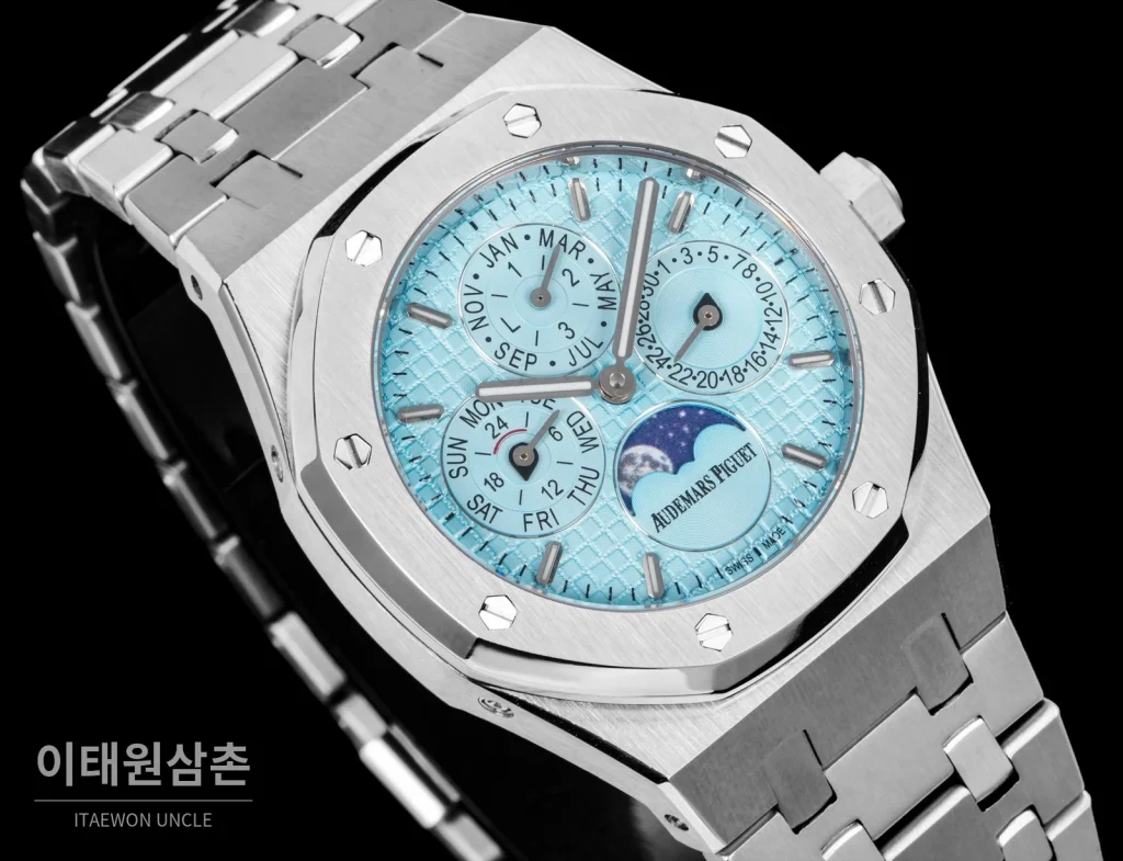 오데마피게 로열오크 퍼페추얼 캘린더 오토매틱 38mm