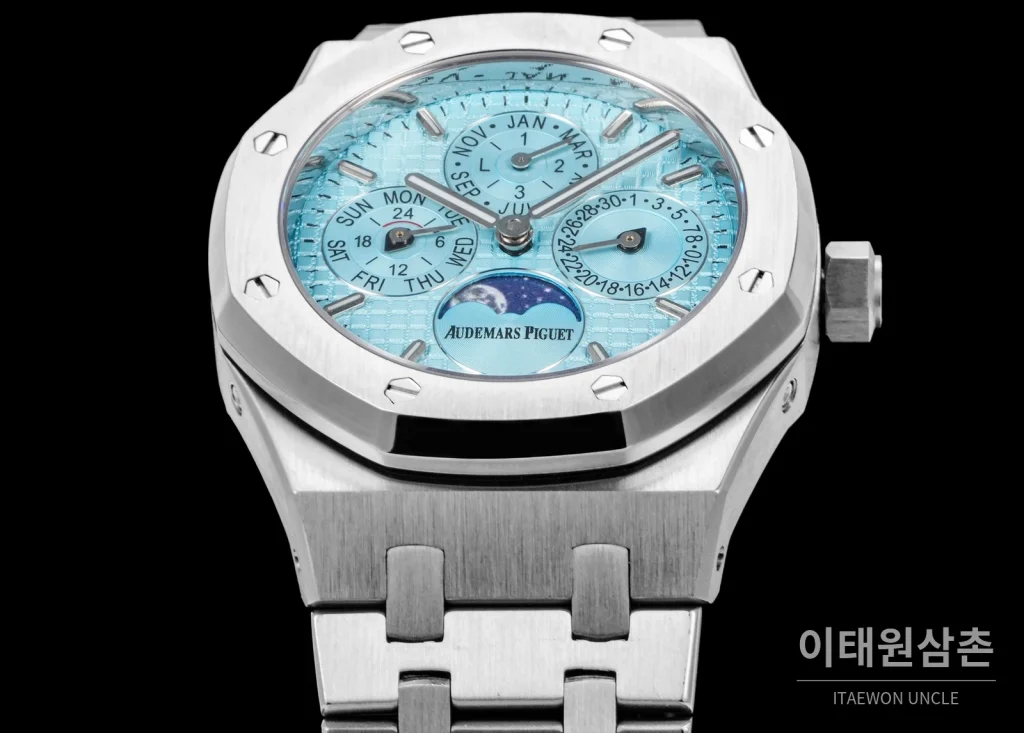 오데마피게 로열오크 퍼페추얼 캘린더 오토매틱 38mm