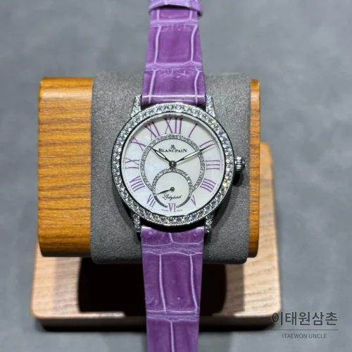 블랑팡 다이아몬드 볼 오토매틱 34.9mm 미정