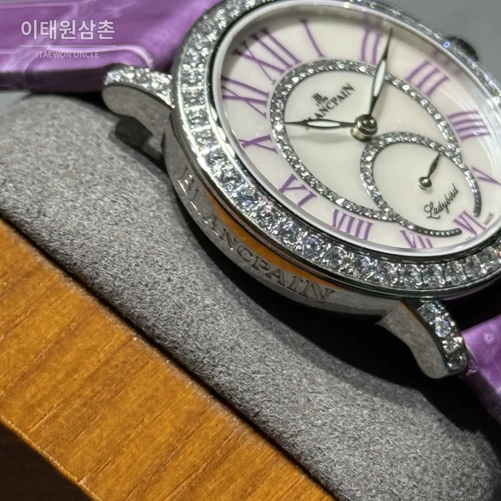 블랑팡 다이아몬드 볼 오토매틱 34.9mm 미정