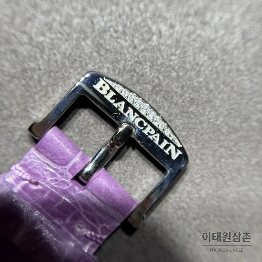 블랑팡 다이아몬드 볼 오토매틱 34.9mm 미정