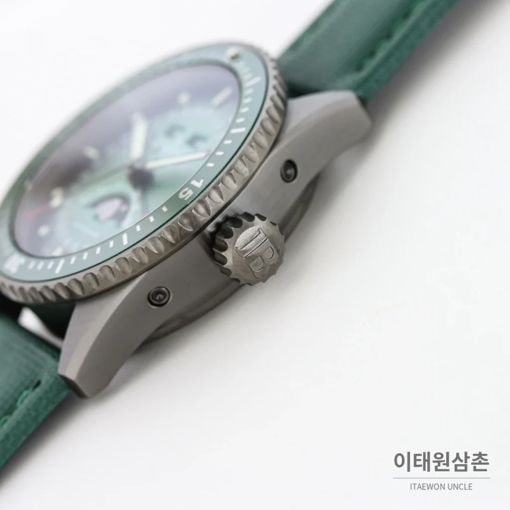 블랑팡 피프티패덤즈 오토매틱 43.6mm 블루 다이얼