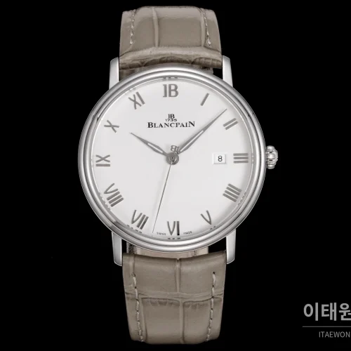 블랑팡 비레트 오토매틱 40mm 로마 숫자 블랑팡 비레트 오토매틱 40mm 로마 숫자