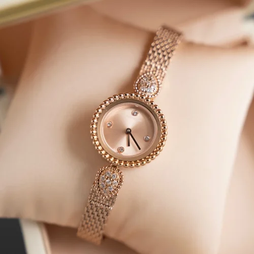 부쉐론 세르펭 보헴 로즈골드베젤 로즈골드다이얼 쿼츠 워치 23mm