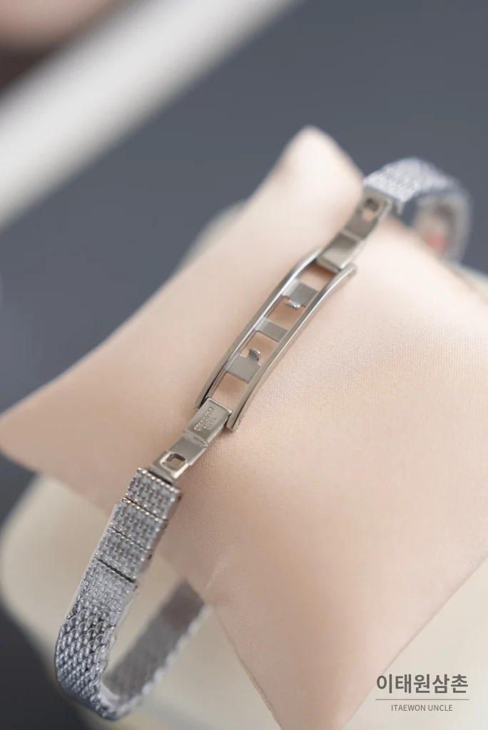 부쉐론 세르펭 보헴 실버베젤 블랙다이얼 쿼츠 워치 23mm (2)