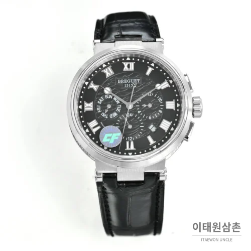 브레게 마린 선레이블루 다이얼 오토매틱 40mm (5) 브레게 마린 선레이블루 다이얼 오토매틱 40mm (5)