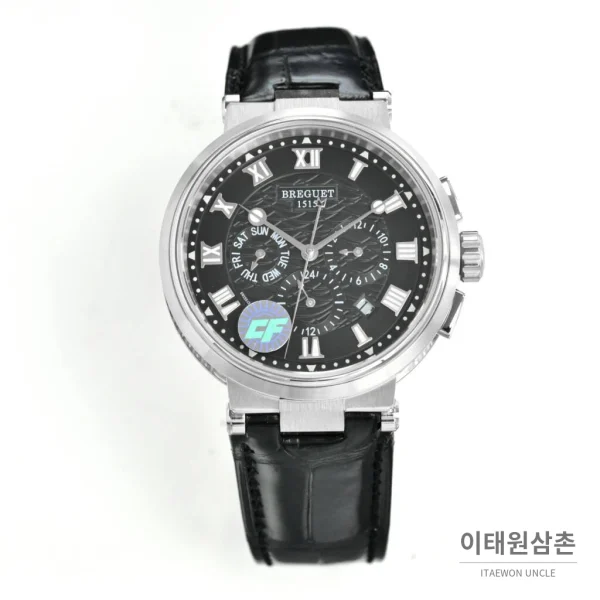 브레게 마린 선레이블루 다이얼 오토매틱 40mm (5) 브레게 마린 선레이블루 다이얼 오토매틱 40mm (5)