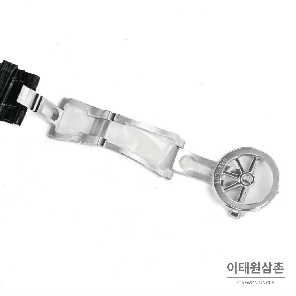브레게 마린 선레이블루 다이얼 오토매틱 40mm (5)