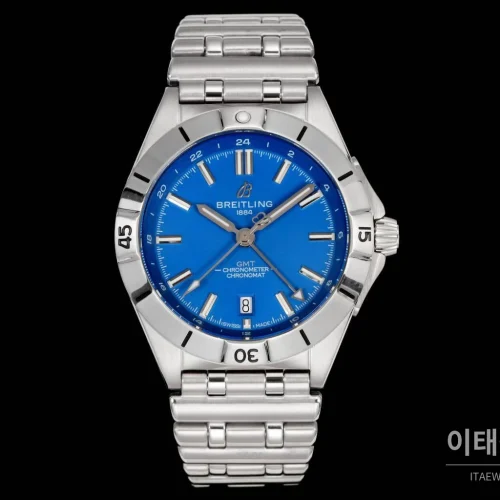브라이틀링 크로노맷 오토매틱 GMT 40 블루다이얼 스틸 브레이슬릿 40mm (2) 브라이틀링 크로노맷 오토매틱 GMT 40 블루다이얼 스틸 브레이슬릿 40mm (2)