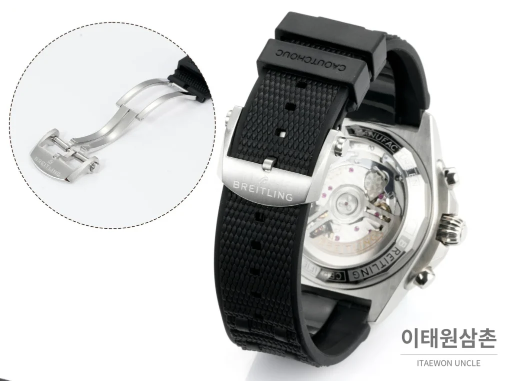 브라이틀링 크로노맷 B01 다이아몬드베젤 크로노그래프 오토매틱 42mm 샴페인 다이얼