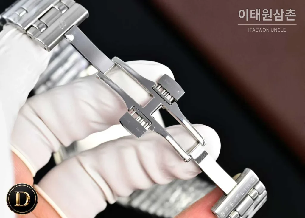 브라이틀링 크로노맷 GMT 스틸 컬러다이얼 듀얼타임 오토매틱 40mm A32398101M1A1 스틸 브레이슬릿
