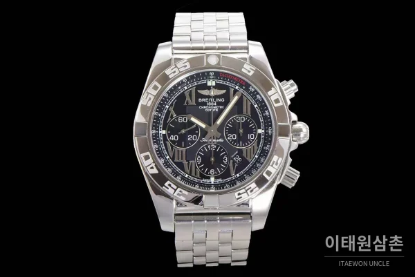 브라이틀링 크로노맷 스틸 블랙다이얼 크로노그래프 오토매틱 44mm (17) 브라이틀링 크로노맷 스틸 블랙다이얼 크로노그래프 오토매틱 44mm 스틸 브레이슬릿 (3)