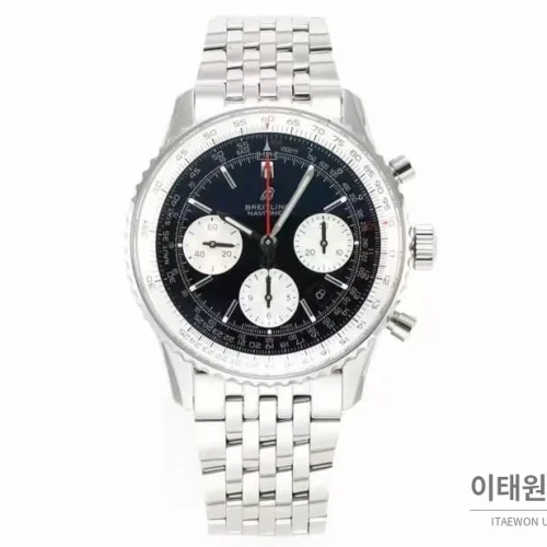 브라이틀링 내비타이머1 B01 스틸 슬라이드룰베젤 크로노그래프 오토매틱 43mm 브라이틀링 내비타이머1 B01 스틸 슬라이드룰베젤 크로노그래프 오토매틱 43mm 네이비 다이얼 스틸 브레이슬릿