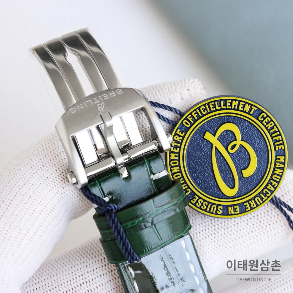 브라이틀링 프리미어 B01 크로노그래프 실버다이얼 오토매틱 42mm (2)