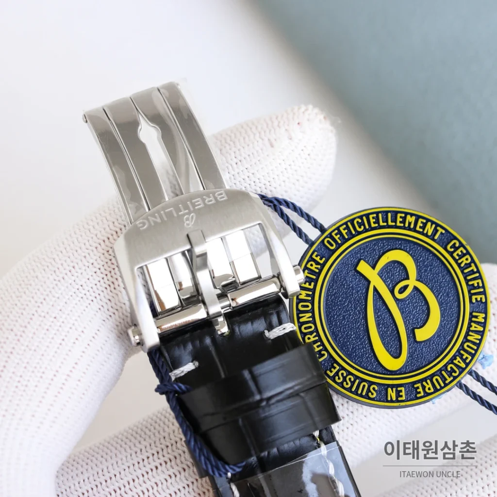 브라이틀링 프리미어 B01 크로노그래프 실버다이얼 오토매틱 42mm