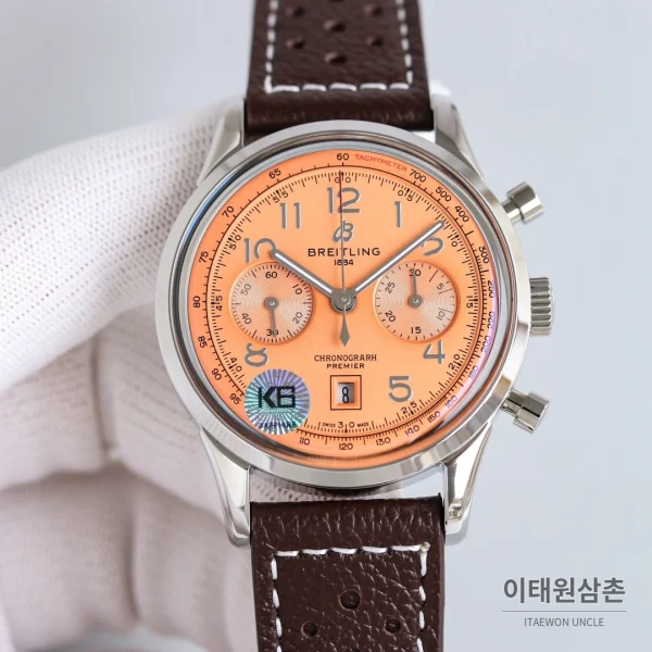 브라이틀링 프리미어 B01 스틸 크로노그래프 오토매틱 42mm 브라이틀링 프리미어 B01 스틸 크로노그래프 오토매틱 42mm