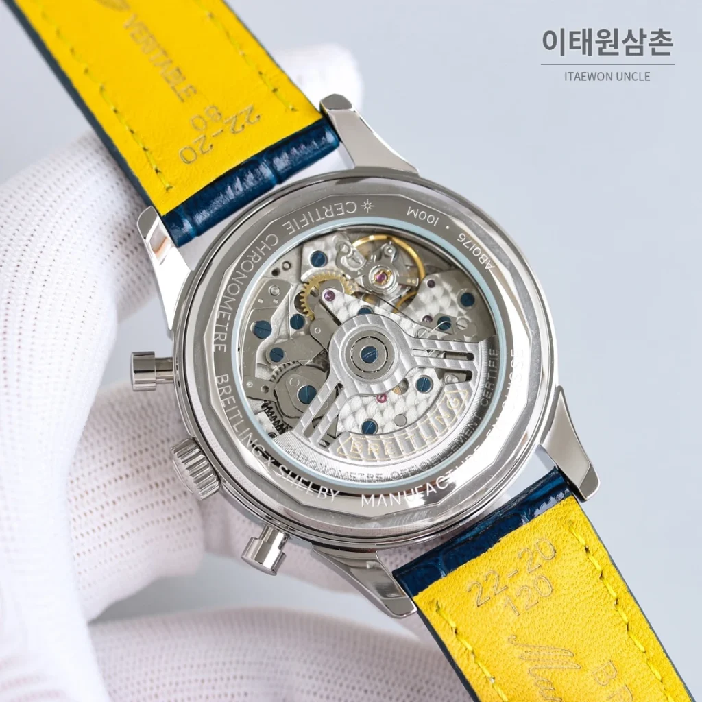 브라이틀링 프리미어 B01 스틸 크로노그래프 오토매틱 42mm