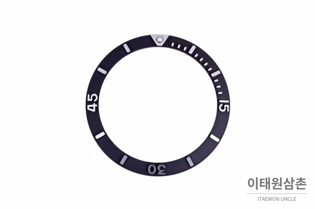 브라이틀링 슈퍼오션 스틸 블랙다이얼 다이버 오토매틱 42mm 블랙 러버 스트랩 블랙 베젤 (3)
