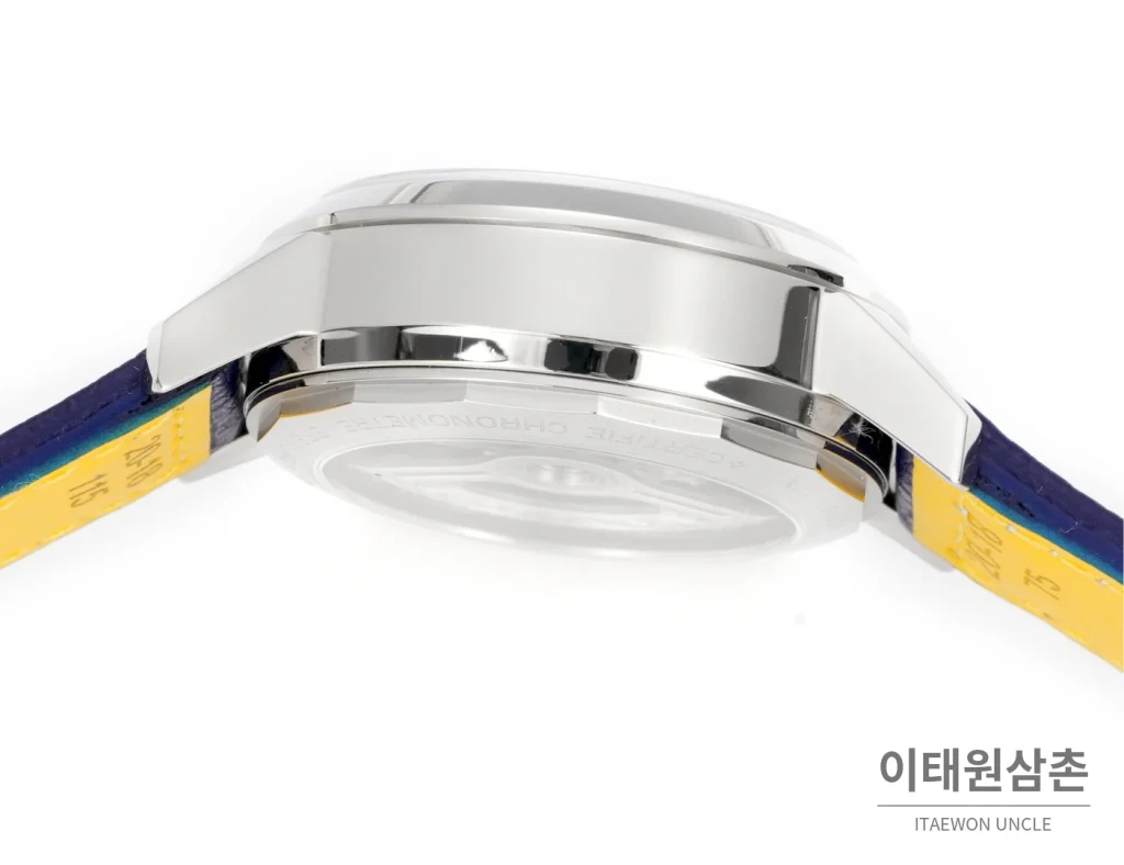 브라이틀링 트랜스오션 크로노그래프 블루다이얼 스틸 오토매틱 41mm