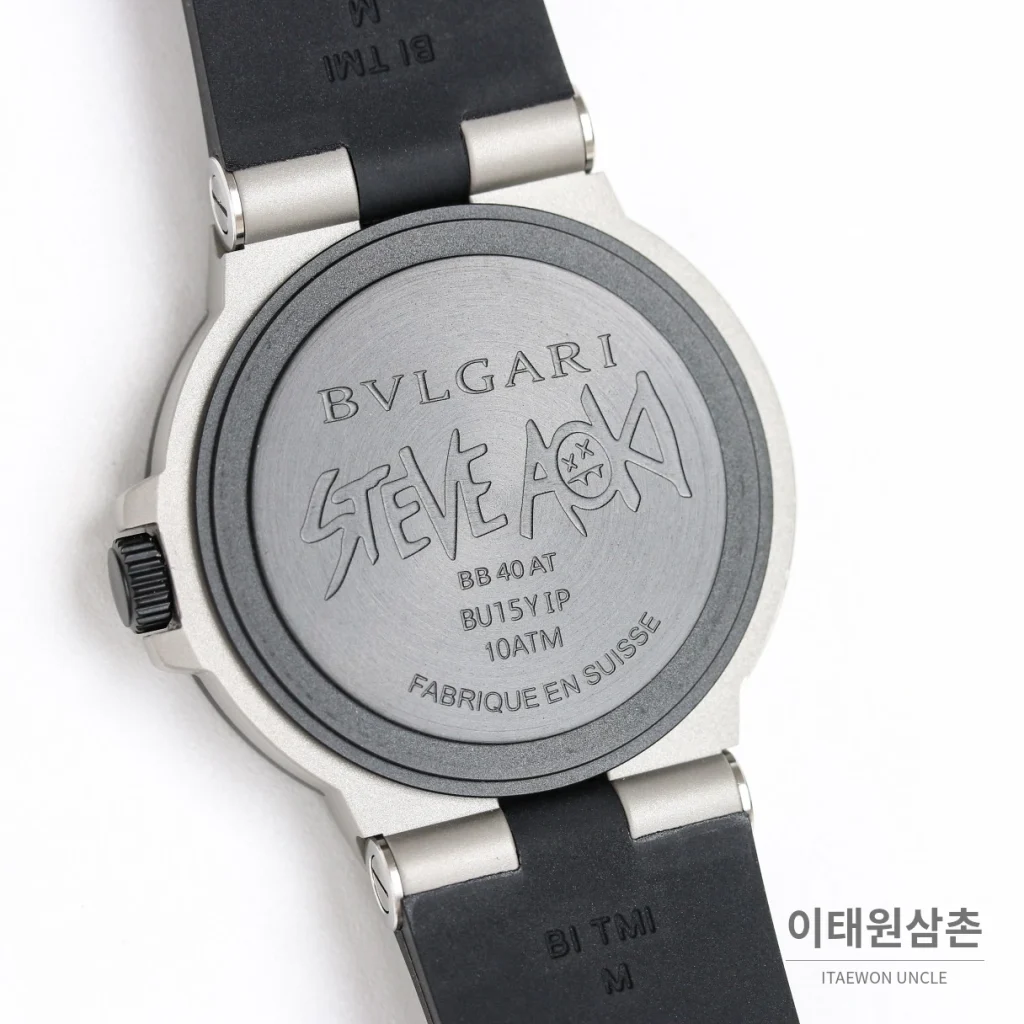 불가리 알루미늄 오토매틱 40mm