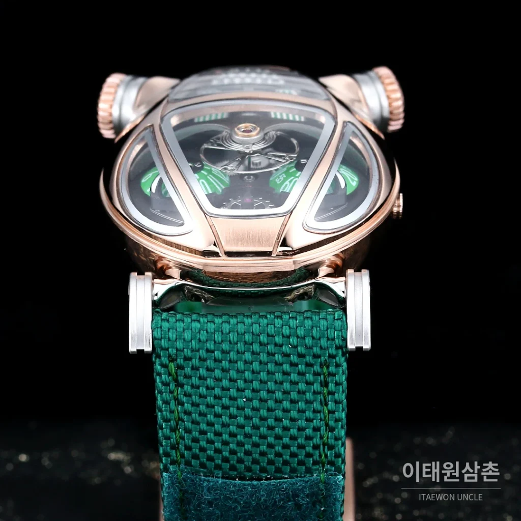 불가리 세르펜티 MB&F 티타늄 스켈레톤 매뉴얼 53mm