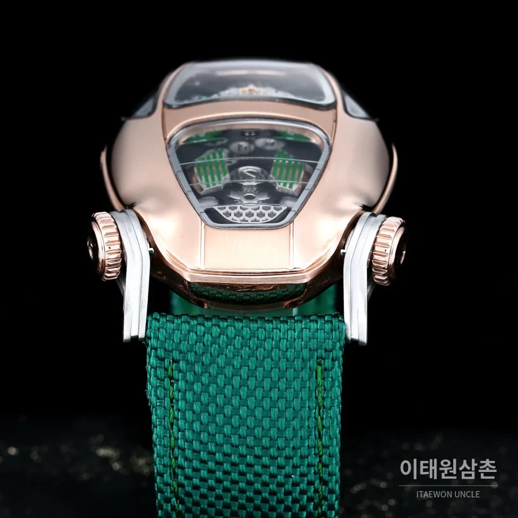 불가리 세르펜티 MB&F 티타늄 스켈레톤 매뉴얼 53mm