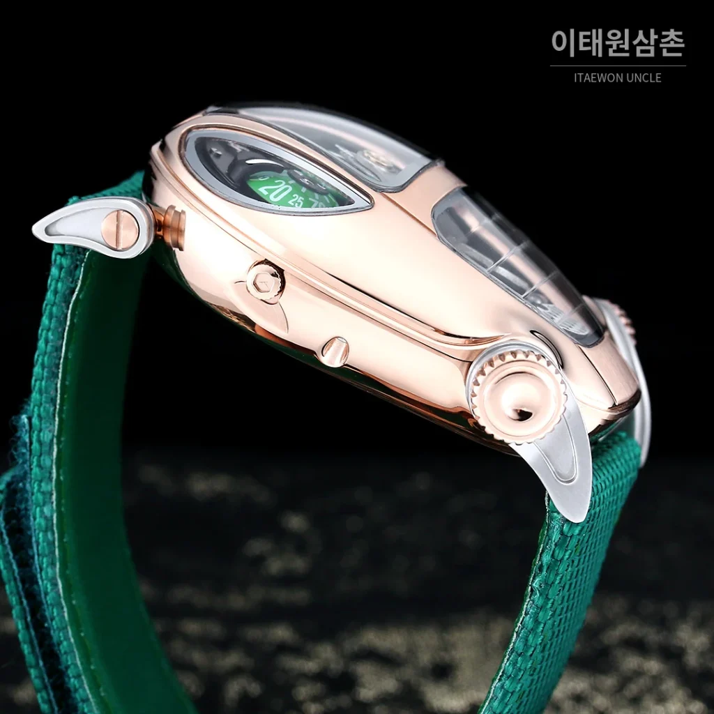 불가리 세르펜티 MB&F 티타늄 스켈레톤 매뉴얼 53mm