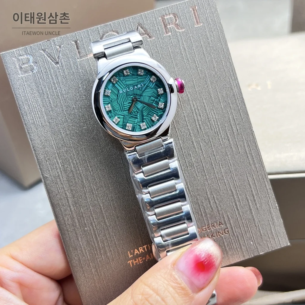 불가리 르베세아 쿼츠 28mm (2)