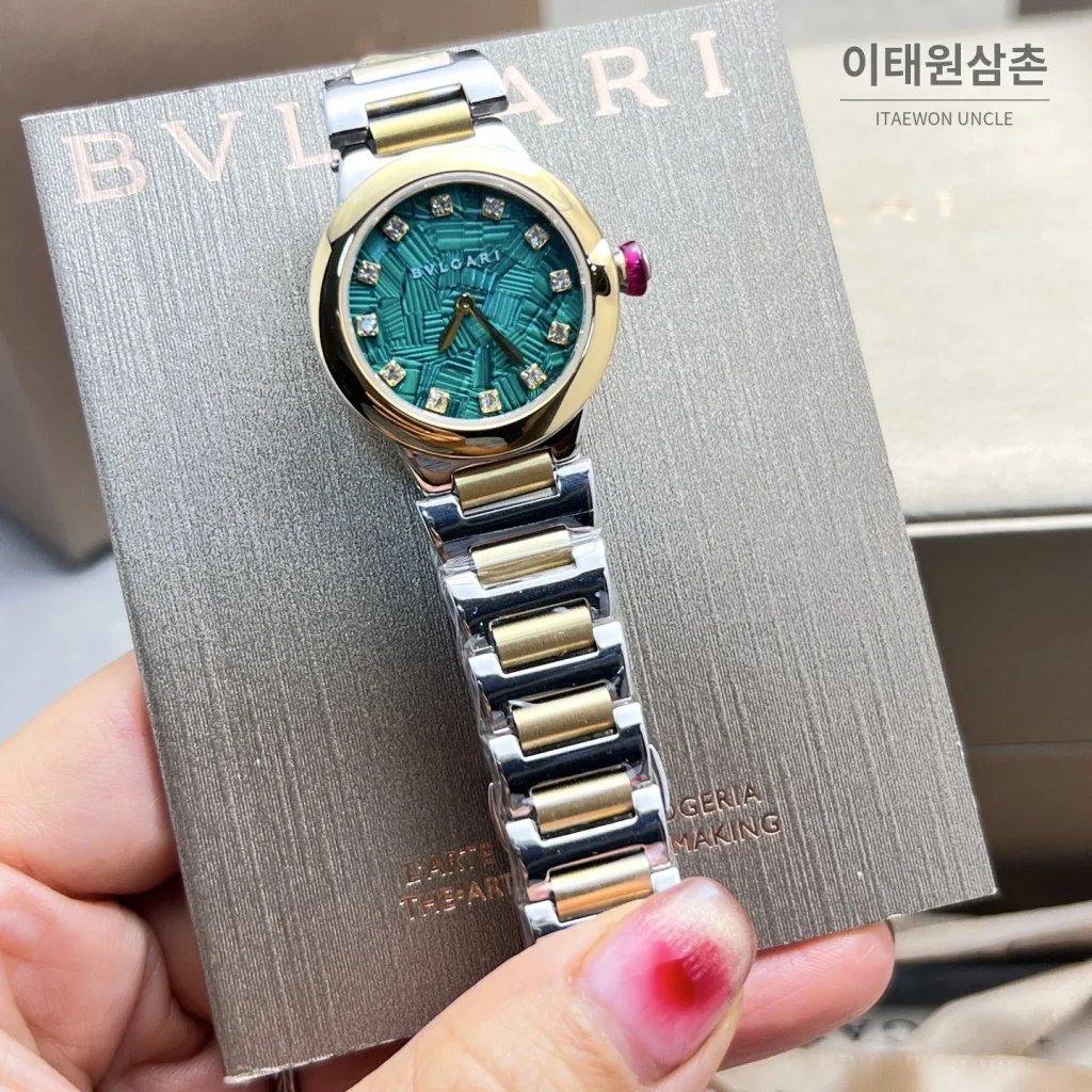 불가리 르베세아 쿼츠 28mm (2)