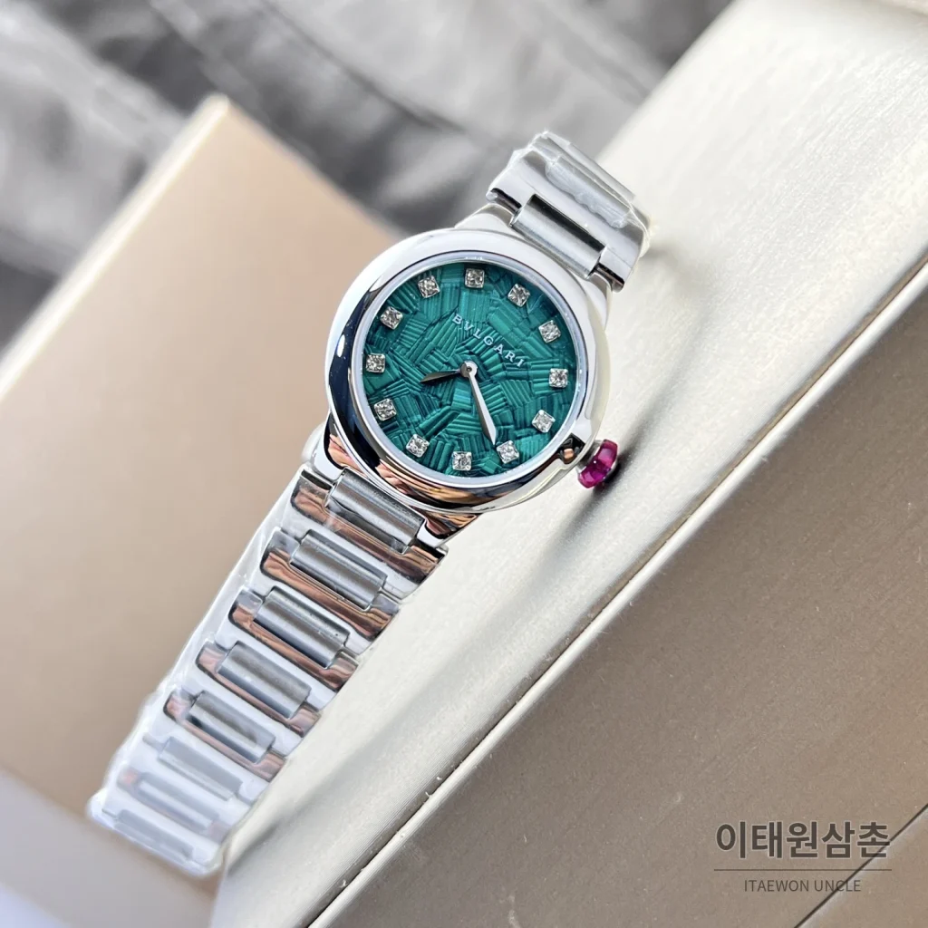 불가리 르베세아 쿼츠 28mm (2)