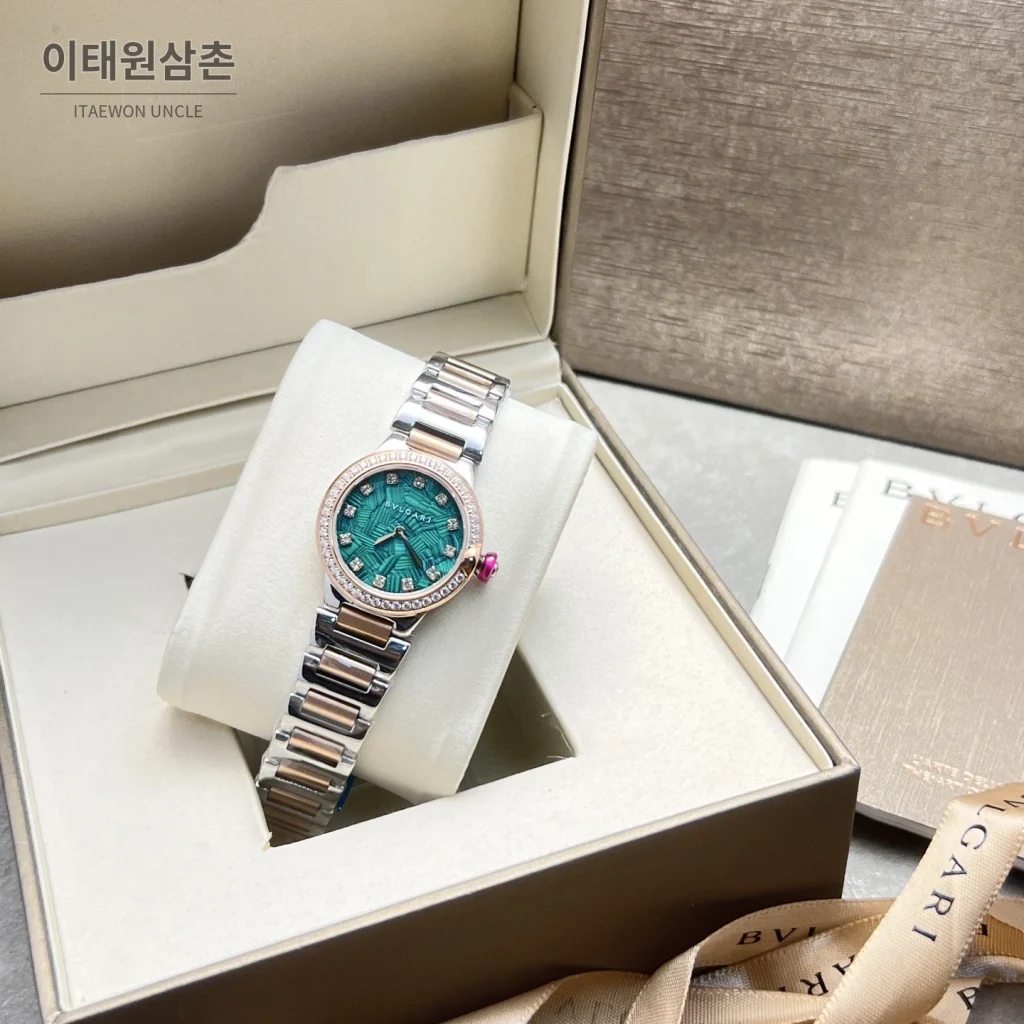 불가리 르베세아 쿼츠 28mm