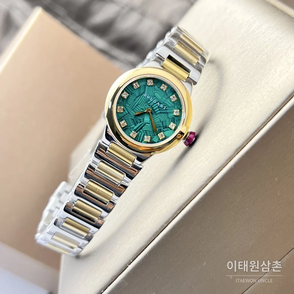 불가리 르베세아 쿼츠 28mm (2)