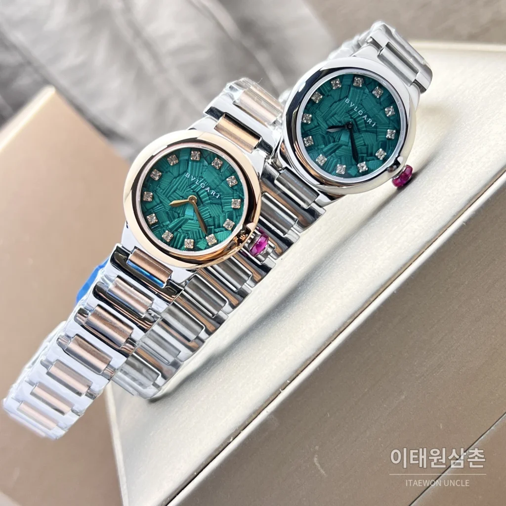 불가리 르베세아 쿼츠 28mm (2)