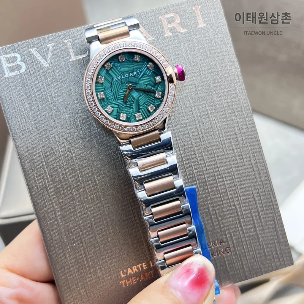 불가리 르베세아 쿼츠 28mm