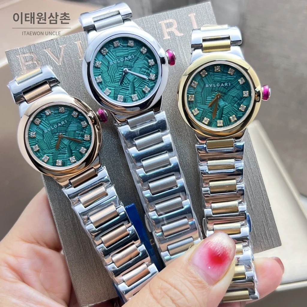불가리 르베세아 쿼츠 28mm (2)