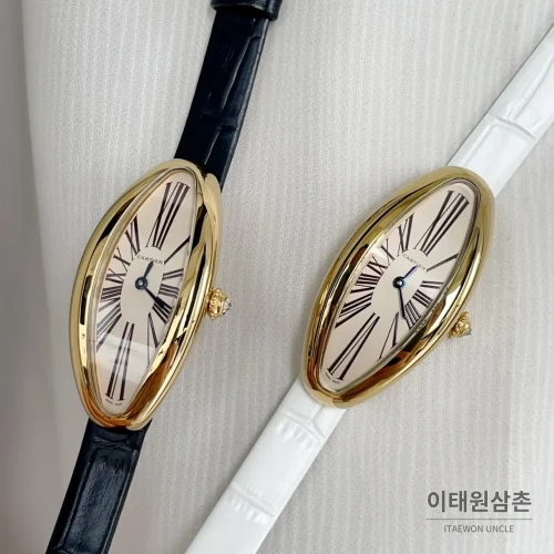 까르띠에 베누아 알롱제 실버다이얼 쿼츠 워치 47mm 까르띠에 베누아 알롱제 실버다이얼 쿼츠 워치 47mm