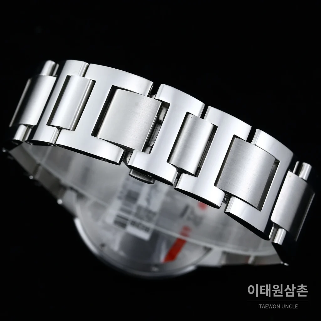 까르띠에 발롱블루 드 까르띠에 투르비용 로마다이얼 오토매틱 42mm 스틸 브레이슬릿