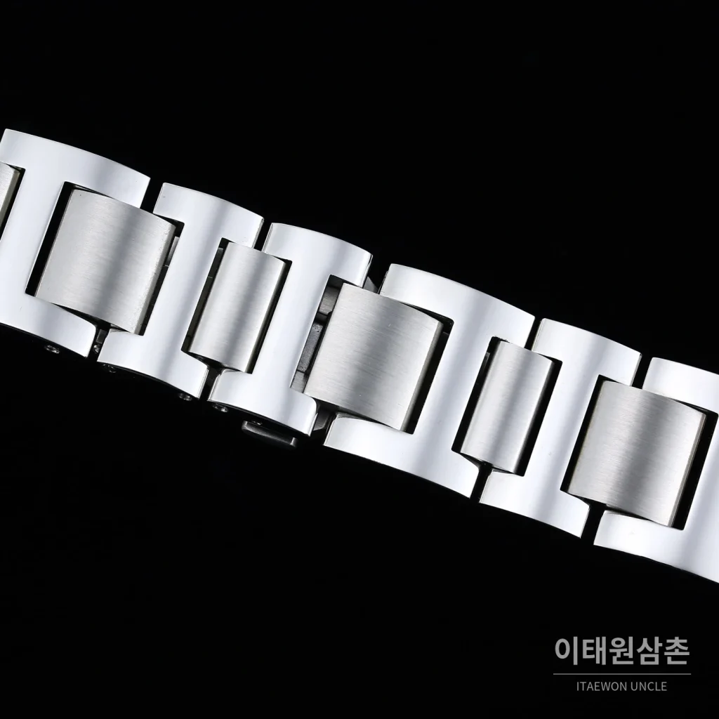까르띠에 발롱블루 드 까르띠에 투르비용 로마다이얼 오토매틱 42mm 스틸 브레이슬릿