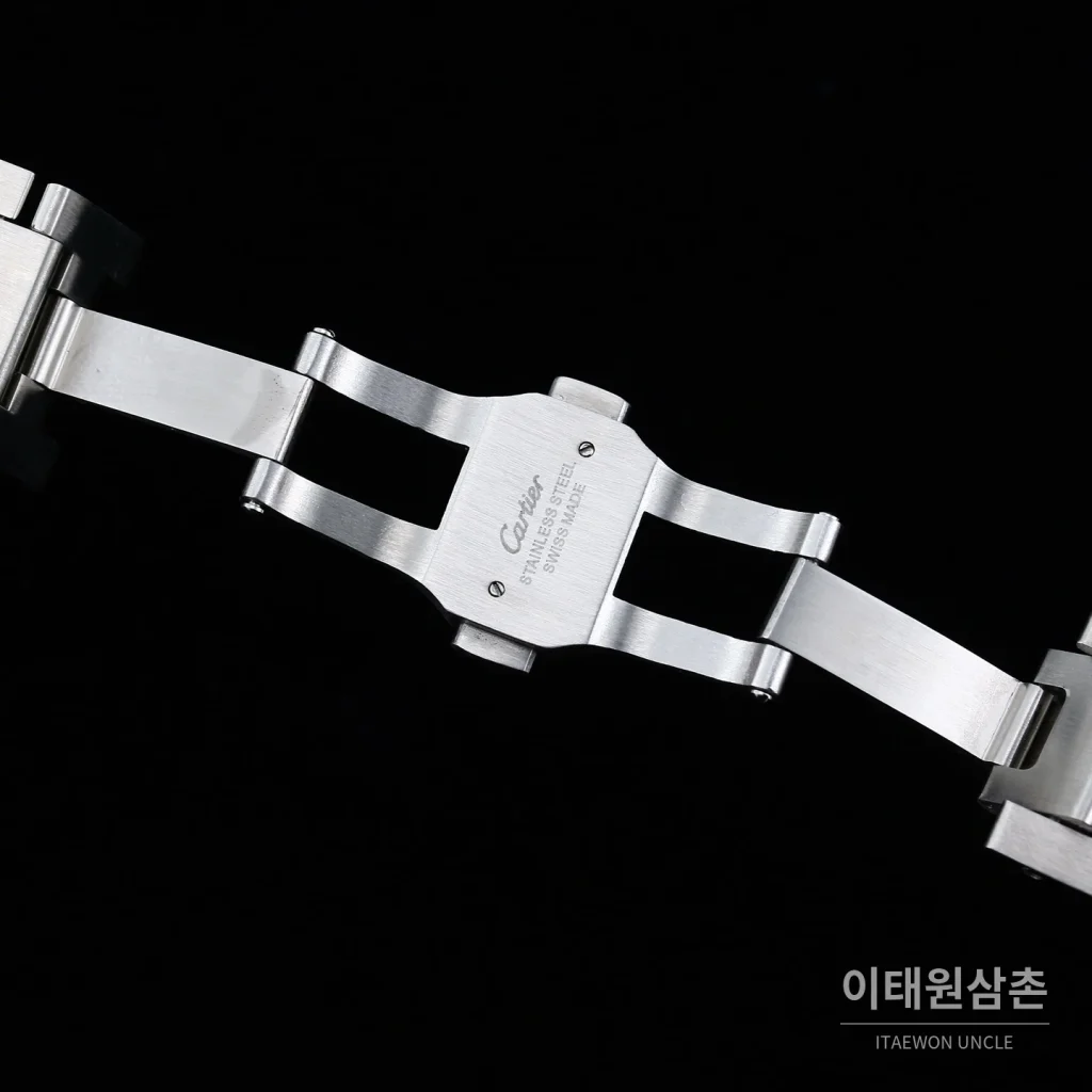 까르띠에 발롱블루 드 까르띠에 투르비용 로마다이얼 오토매틱 42mm 스틸 브레이슬릿