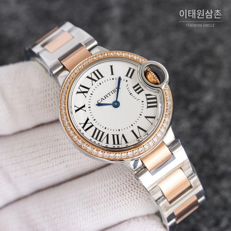 까르띠에 발롱블루 쿼츠